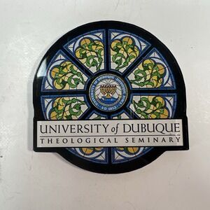 University of Dubuque Theological Seminary Magnet Multi Excellent Stained Glass